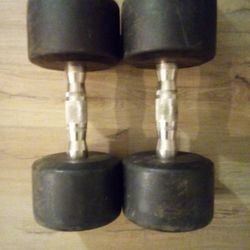 35 Lb Dumbbells