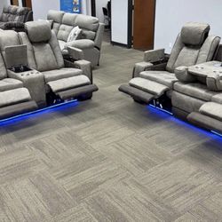 🔥Brand New Power Reclining Couches Sets 🔥Only $49 Today And Pay Later With Or Without Credit 🔥
