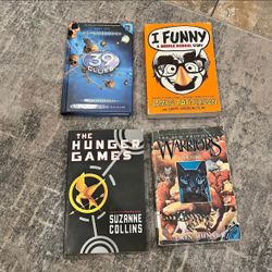 Books Young Adult Book: The Hunger Games, 39 Clues, Warriors, I Funny