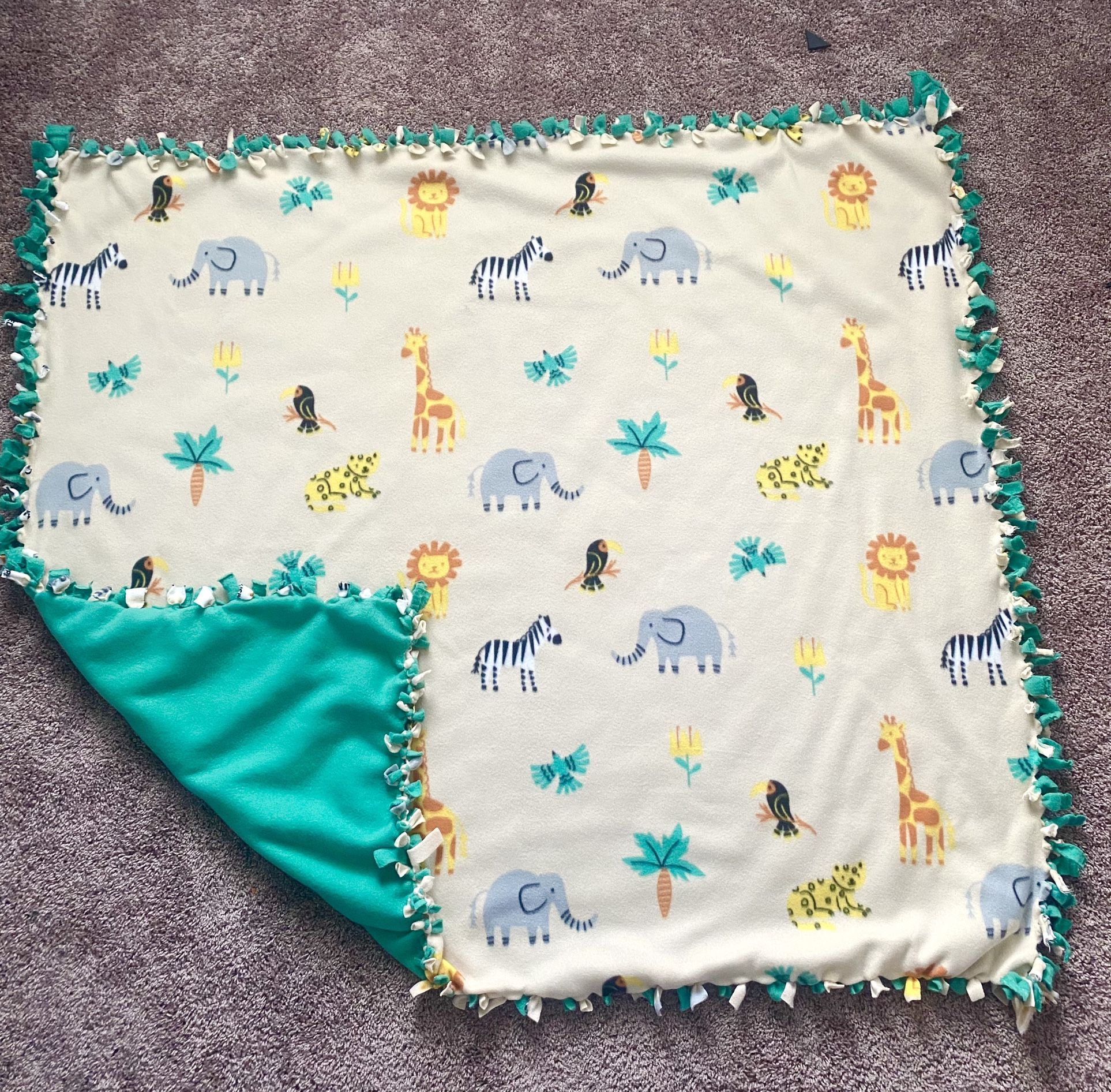 Handmade, Hand-tied Blankets