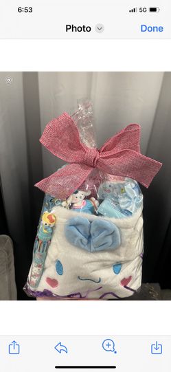 Cinnamon Roll Gift Bag. Great For Easter.