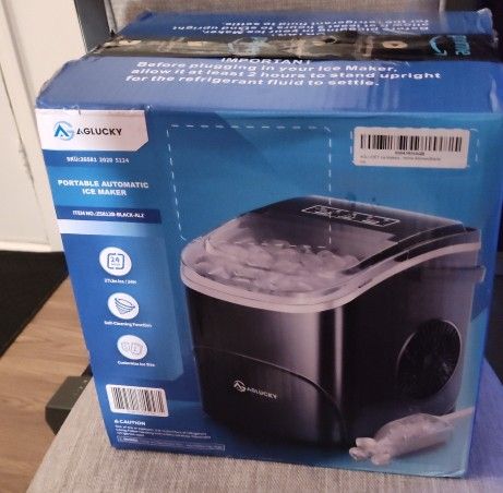 NEW: Aglucky Countertop Ice Maker