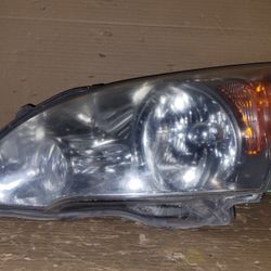 2007 2008 2009 2010 2011 Honda CR-V Left Side Headlight Halogen 