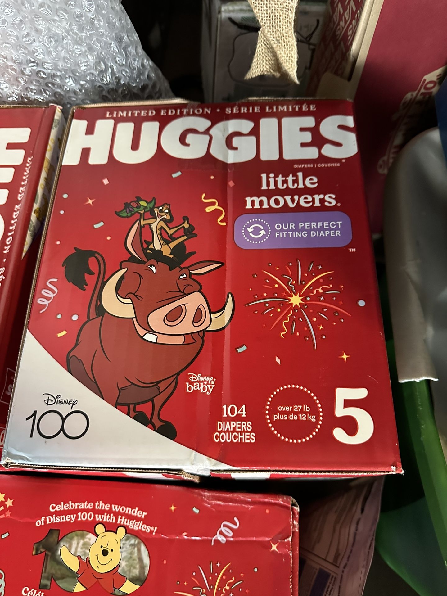 Huggies Pampers Size 5 For $35