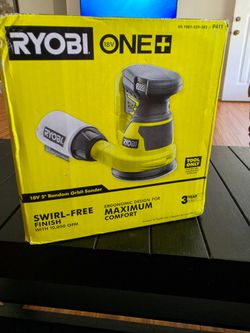 NEW IN BOX Ryobi Orbital Sander