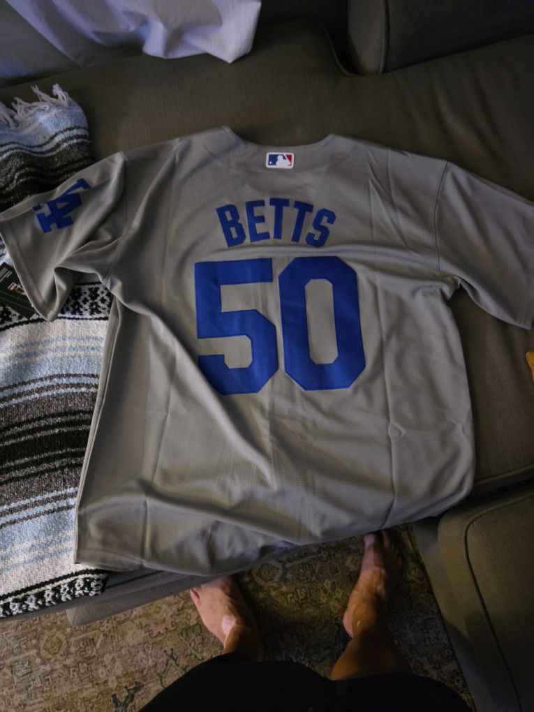 Mookie Betts Dodger Jersey 2XL
