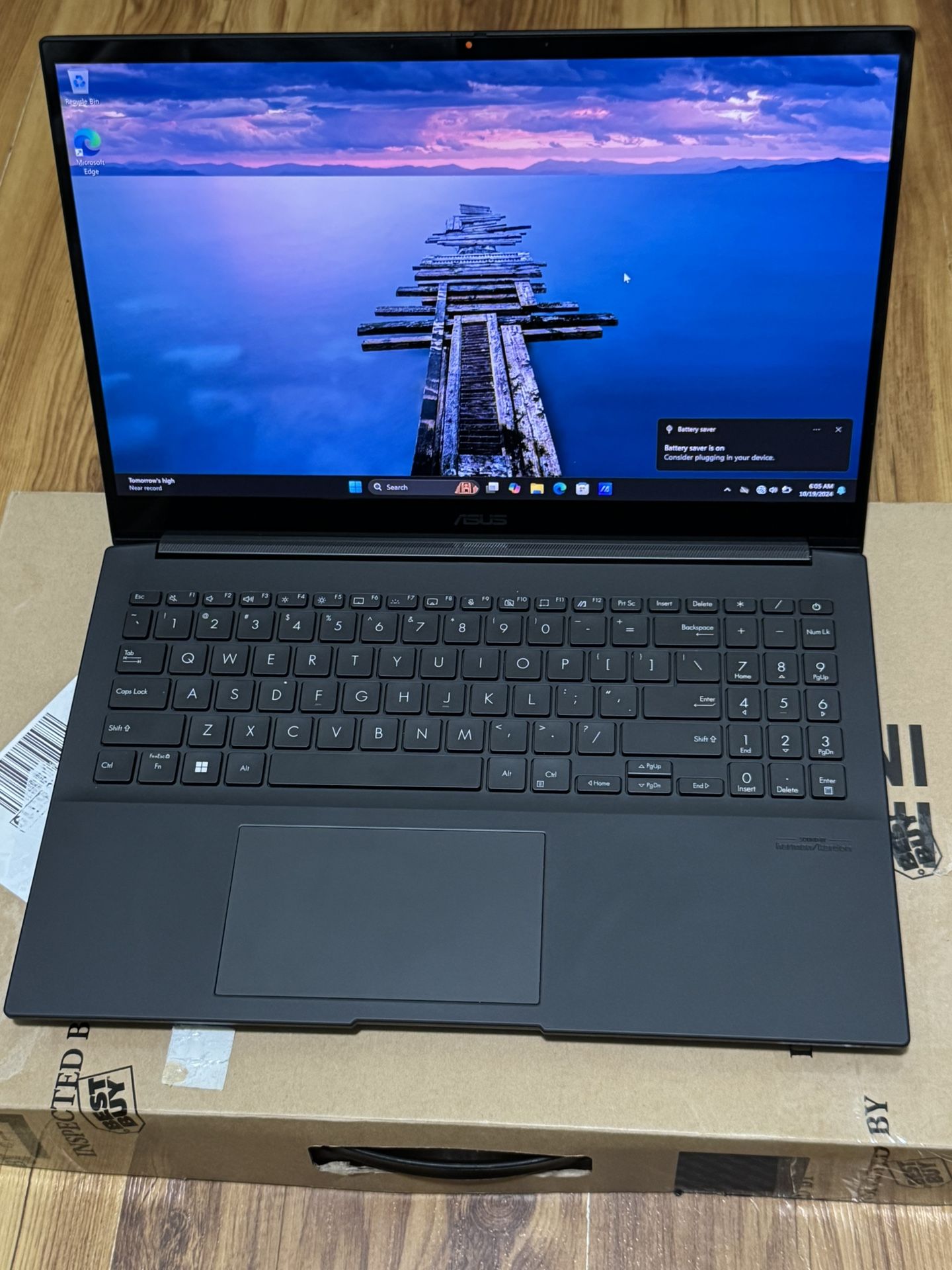 ASUS Q540VJ Gaming Laptop, 15.6" OLED Display, Intel Core i9-13900H Upto 5.4GHz, 16GB RAM, 1TB NVMe SSD, RTX 3050, HDMI, DisplayPort via USB-C, Wi-Fi,