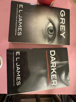 FIFTY SHADES OF GREY BOOK & FIFTY SHADES DARKER