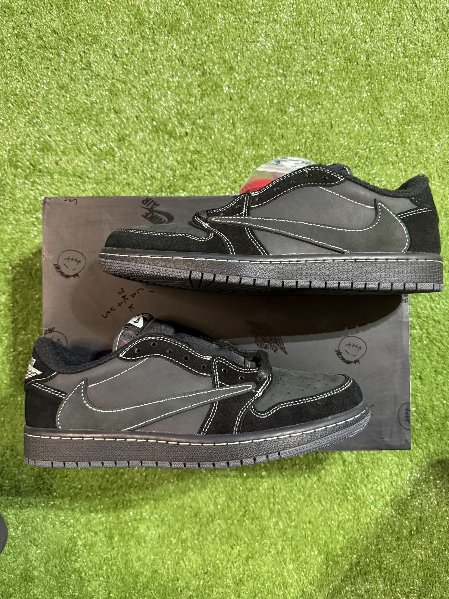 Jordan 1 Retro Low OG SP Travis Scott Black Phantom👻