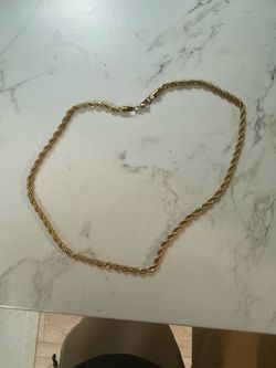 18 k plated gold