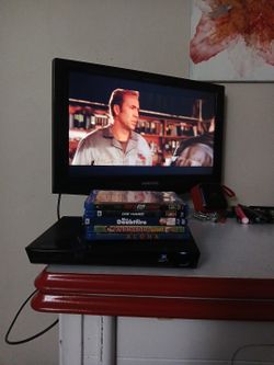 Sony BluRay Disc Player And Movies Bundle