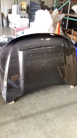 Blemished 2011-2022 Jeep Grand Cherokee Carbon Creations Demon Look Hood - 1 Piece