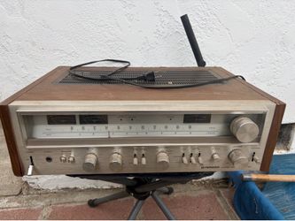 Pioneer SX-780 AM/FM Hi-Fi Stereo Receiver 1970s Vintage For Parts  - TURNS ON