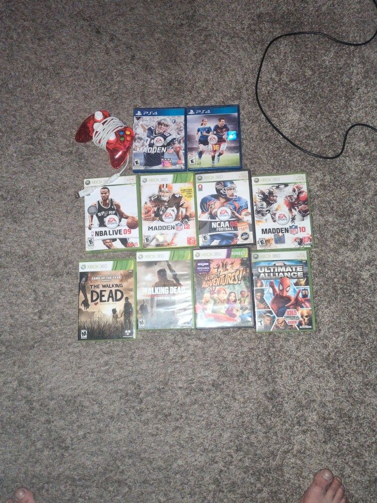 Xbox 360 Games/Ps4 Games Read Description 