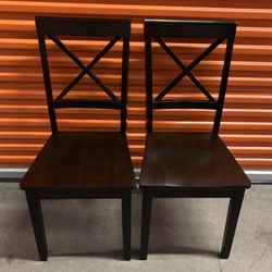Pair Of Beautiful Dining Room Chairs