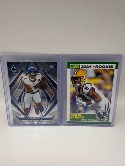 Malik Nabers 2024 Rookie Card Lot (Panini Phoenix & Score) NY Giants
