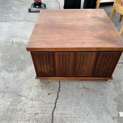 Wood End Table
