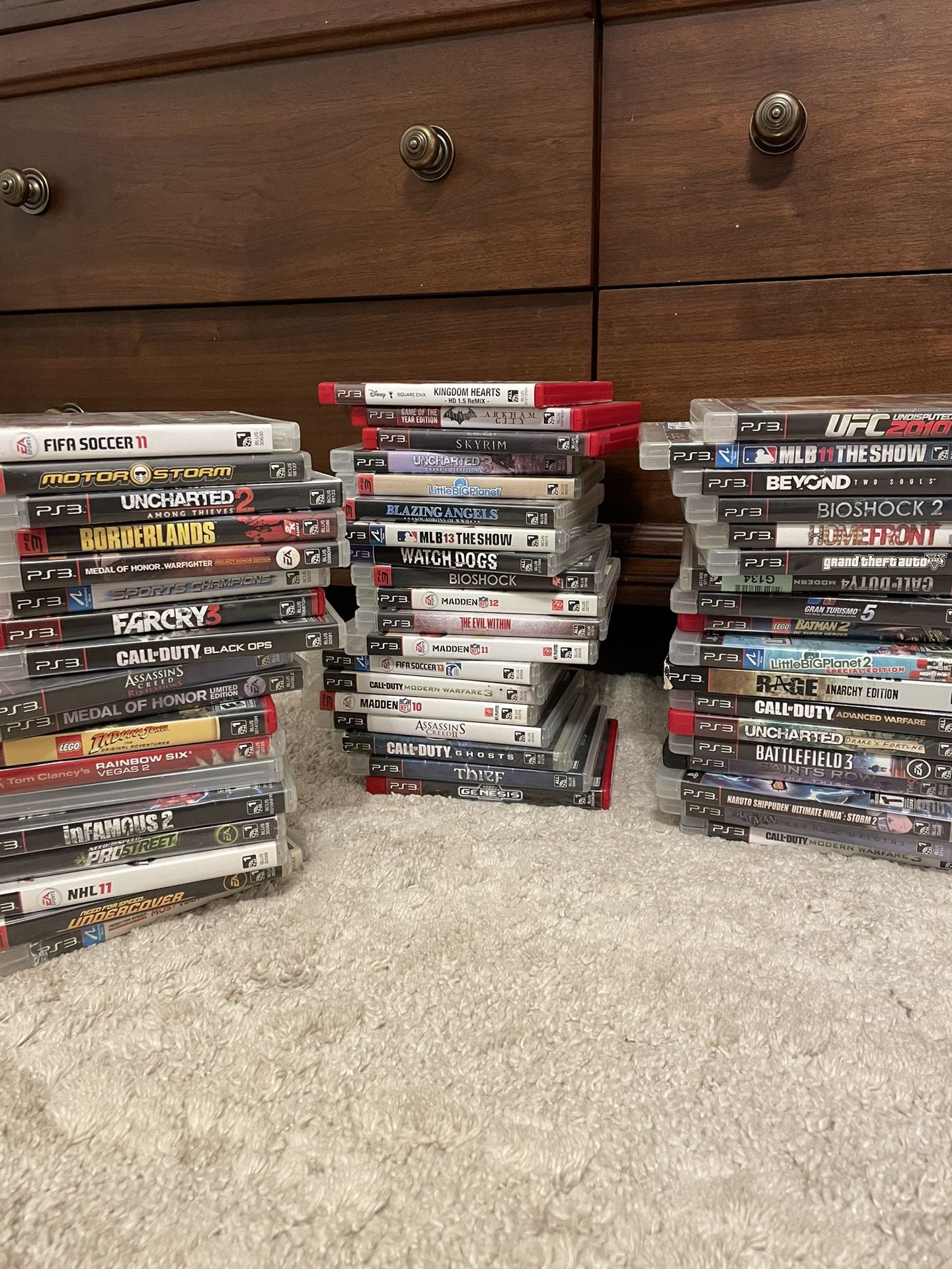 PS3 Game Lot For Sale 