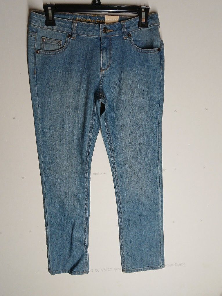 Arizona Jeans Women's Size 10 1/2 Plus New With Tags Medium Denim