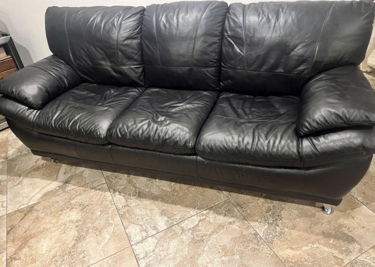 Black couch