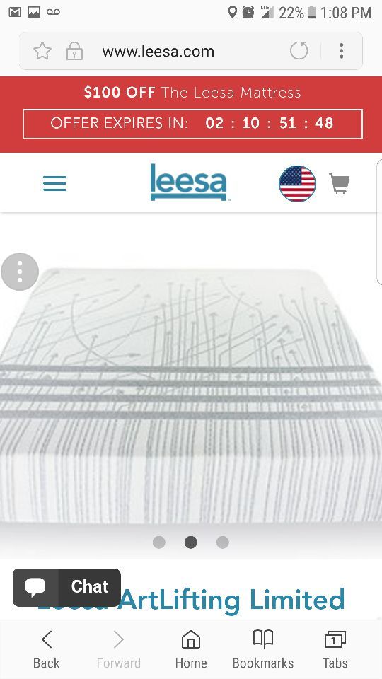 Leesa. Mattress