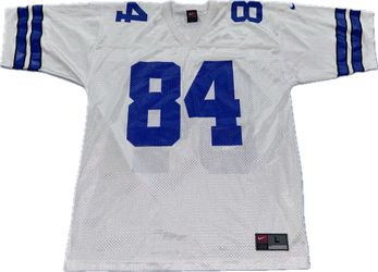 Vintage Y2K Nike Dallas Cowboys #84 Joey Galloway White Jersey Mens Large