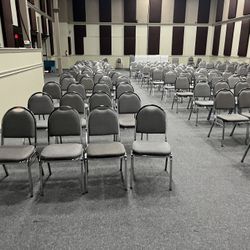 Steel Chairs Soft Cushion For Sale 