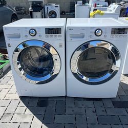 LG Gas Washer and Dryer Set