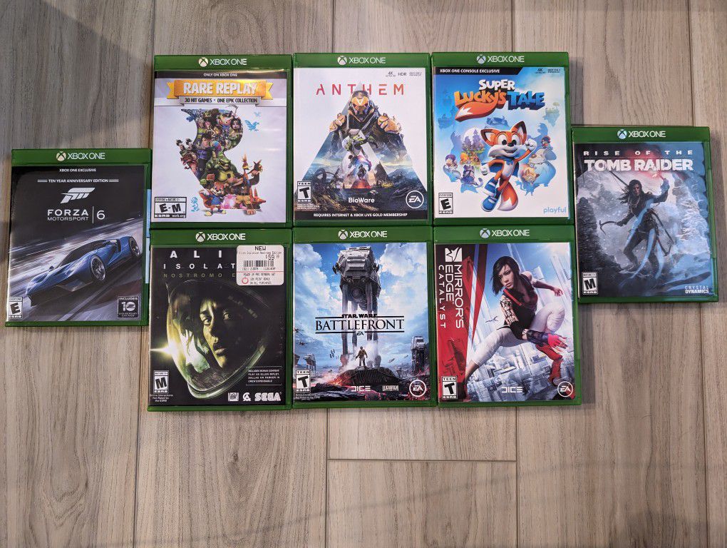 XBox One Games. All for $18