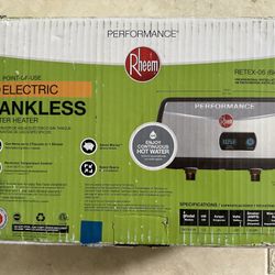 Rheem Performance 6 kW 1.0 GPM Point-Of-Use Tankless Electric Water Heater New