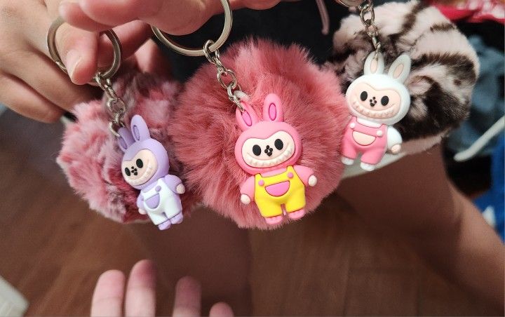 Labubu Keychains $4/each Or $22 For All 6