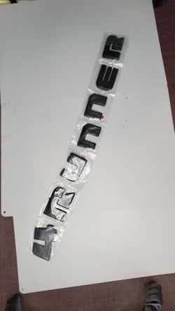  4runner Badging Flat Black Toyota 