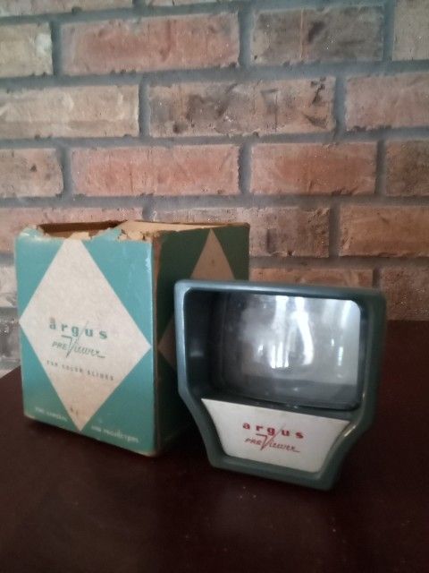 Vintage Argus Previewer Color Slide Viewer