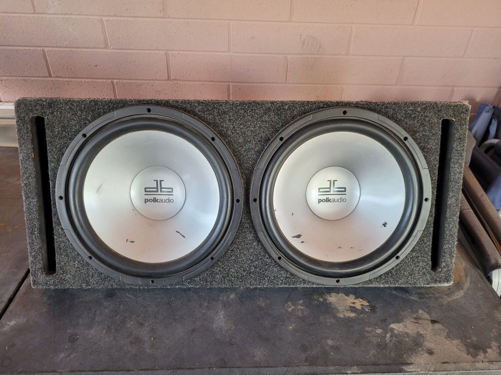 10" Polk Subs