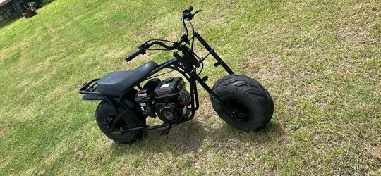 Minibike Fatboy, wide tires