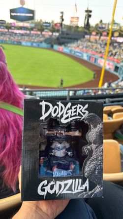 LA Dodgers Godzilla Bobblehead Figure