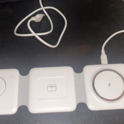 3in1 Foldable Apple Wireless Charging Dock