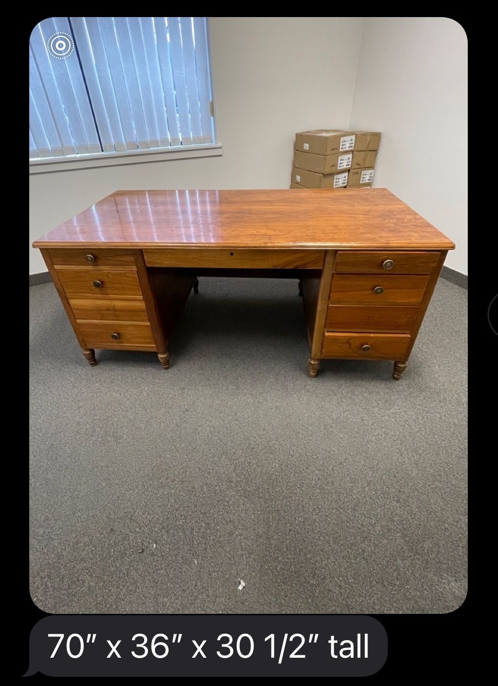 Oak Desk