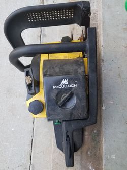 McCullough chainsaw for parts