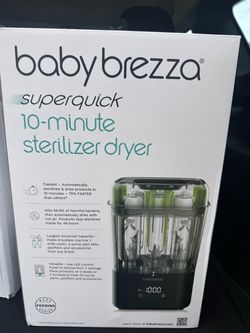 BRAND NEW Baby Brezza Superquick 10-Minute Sterilizer Dryer