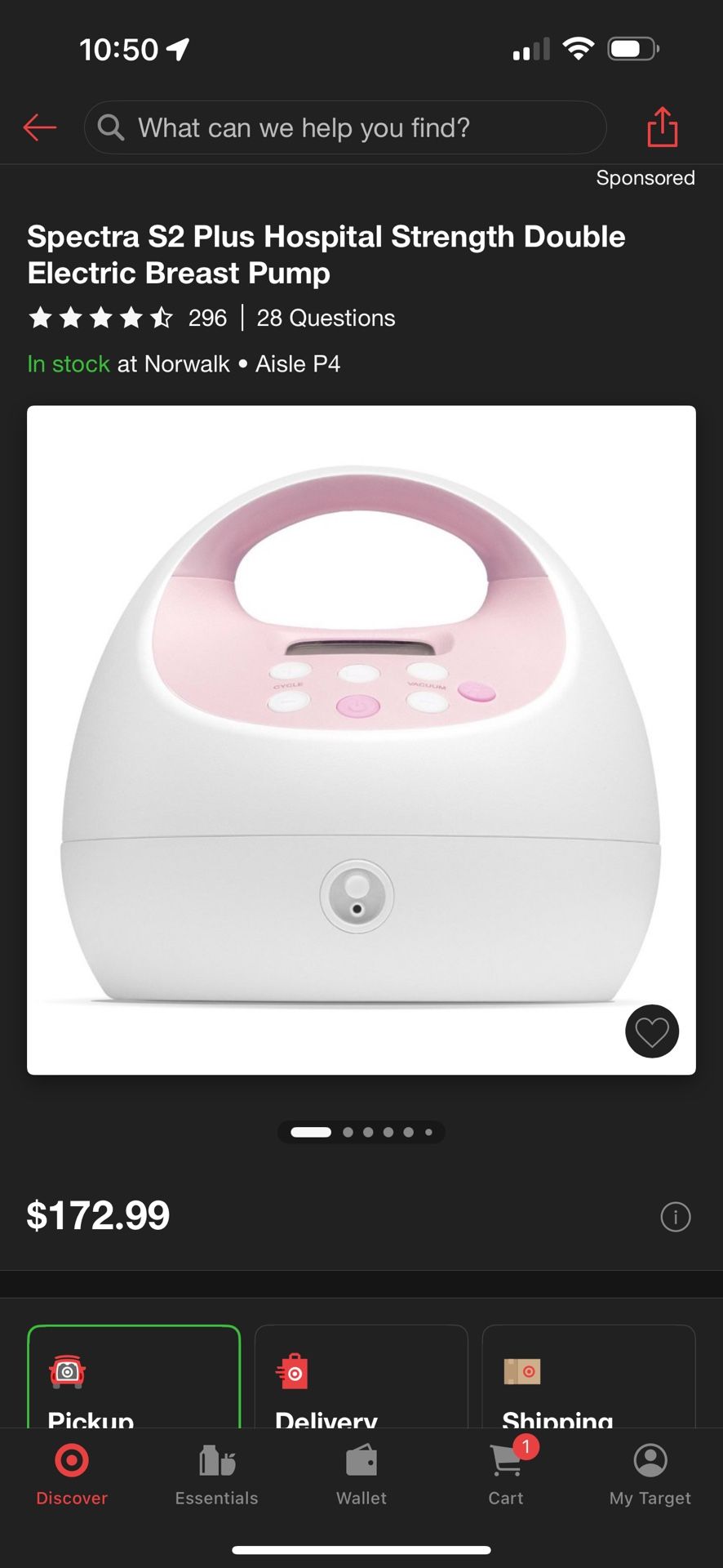 Spectra S2 Plus Hospital Strength Double Electric Breast Pump