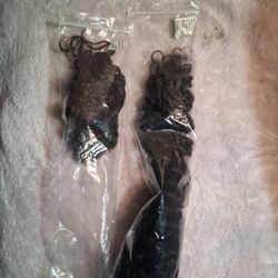Deep Curl Weft Partial