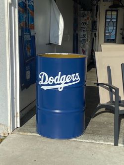 55 gal Barrel Trash Can