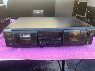 Sony Model TC-WE635 Cassette player