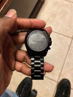 All black mk watch obo