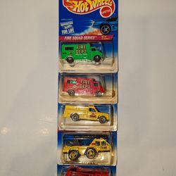 Hot Wheels 1995 Fire Squad Series