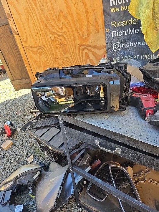 PORSCHE LED RIGHT HEADLIGHT HEADLAMP, PART# 95C941754B, GENUINE OEM