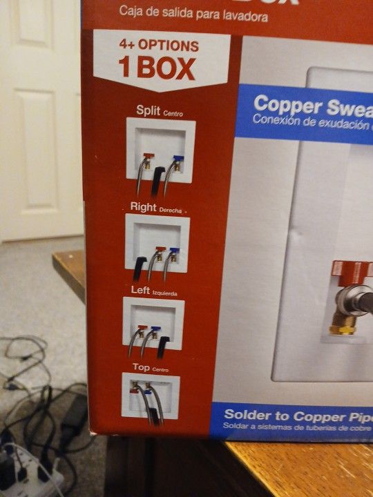 Washing Machine Outlet Box