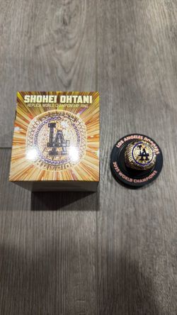 Shohei 2015 championship replica ring