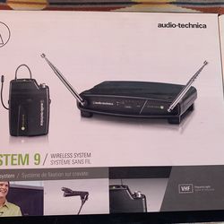 Audio Technica Lavalier Wireless System